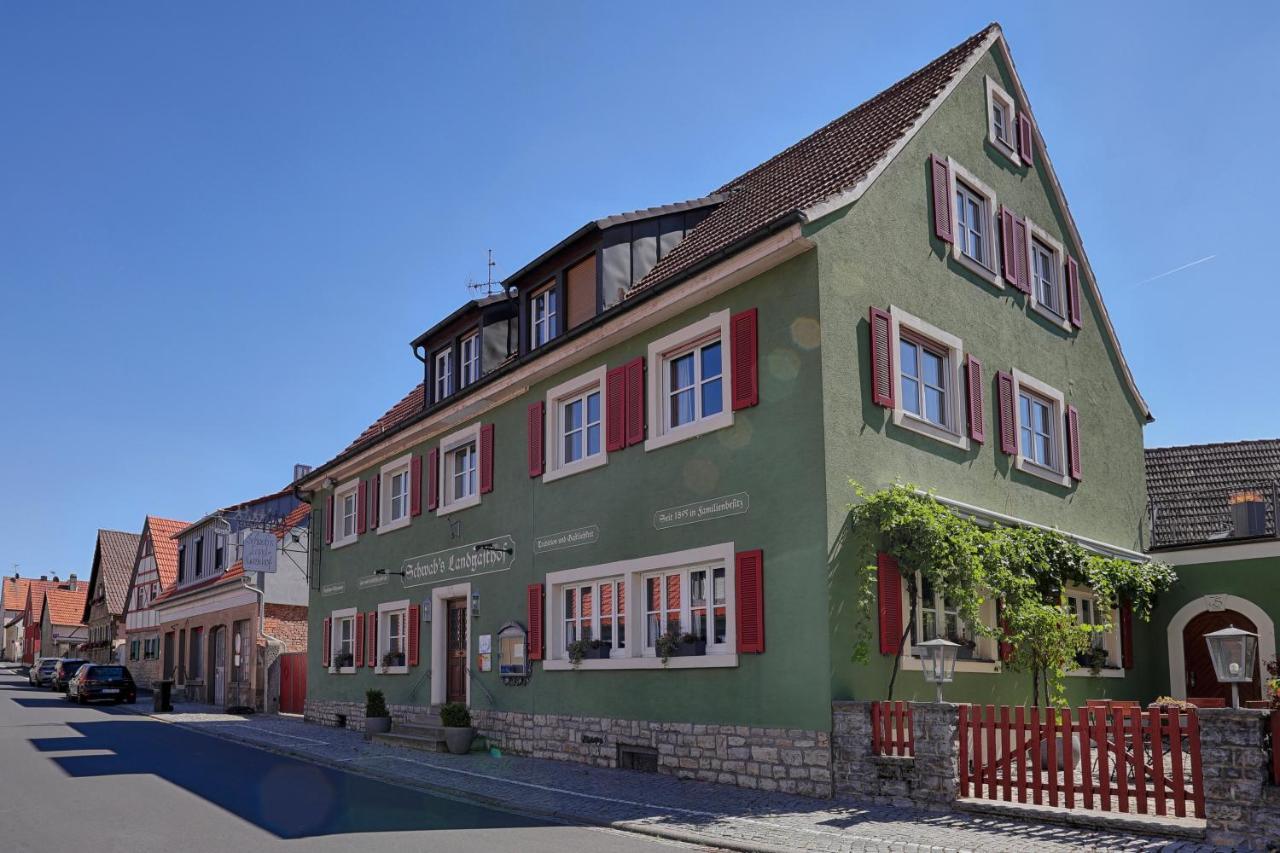 Landhotel Schwab - By Homekeepers Schwarzach am Main Kültér fotó