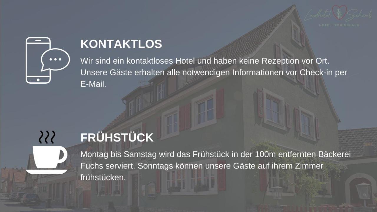 Landhotel Schwab - By Homekeepers Schwarzach am Main Kültér fotó