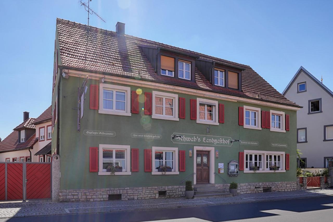 Landhotel Schwab - By Homekeepers Schwarzach am Main Kültér fotó
